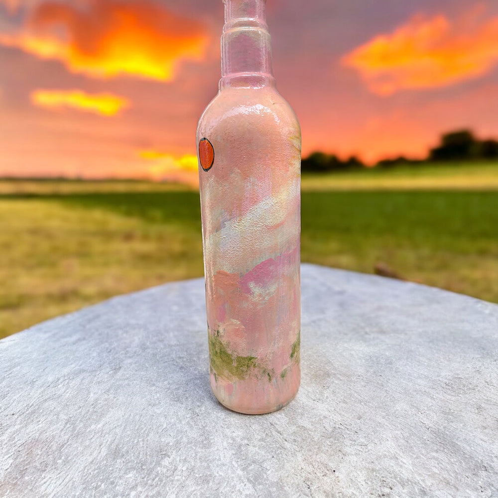 
                      
                        Hand Painted Glass Bottle - Walk
                      
                    