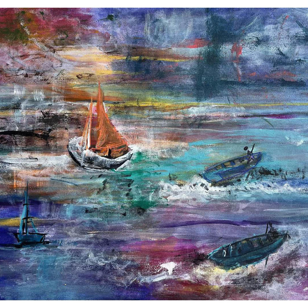 Boats at Sea